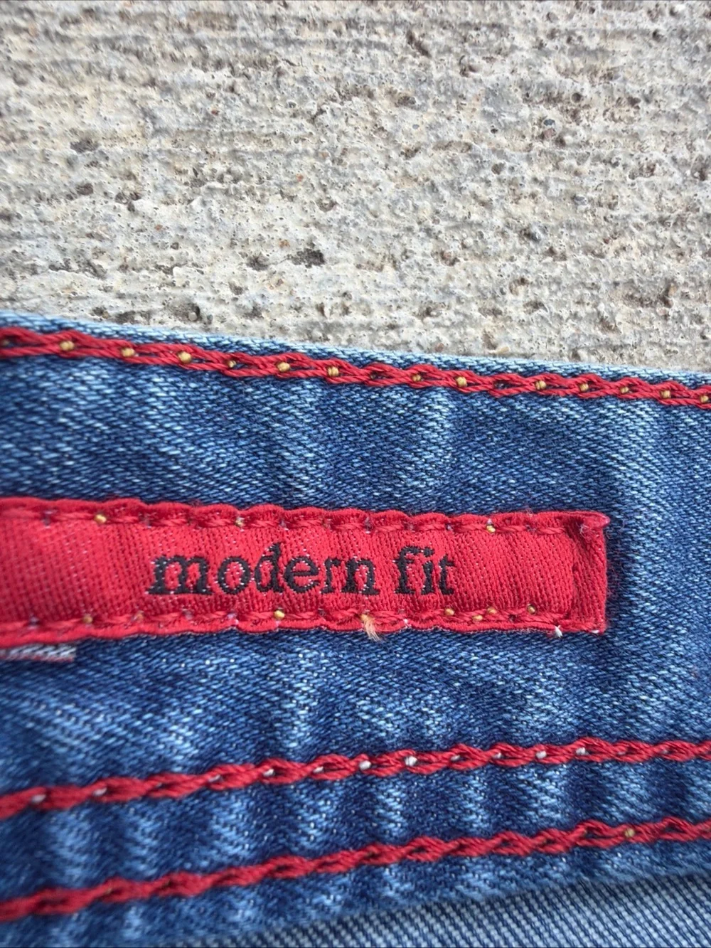 $215 Alberto Men’s Stone Wash Superfit Denim Jeans Size 40X 34, NWT